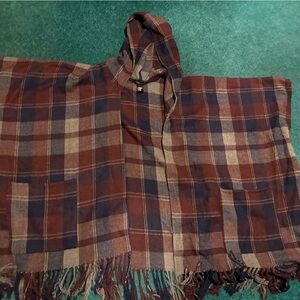 Forever21 hooded shawl